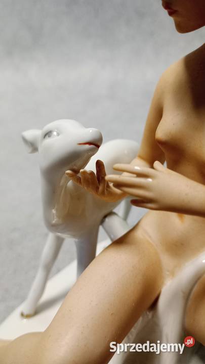 WALLENDORF Dziewczynka z sarną Kolekcjonerski