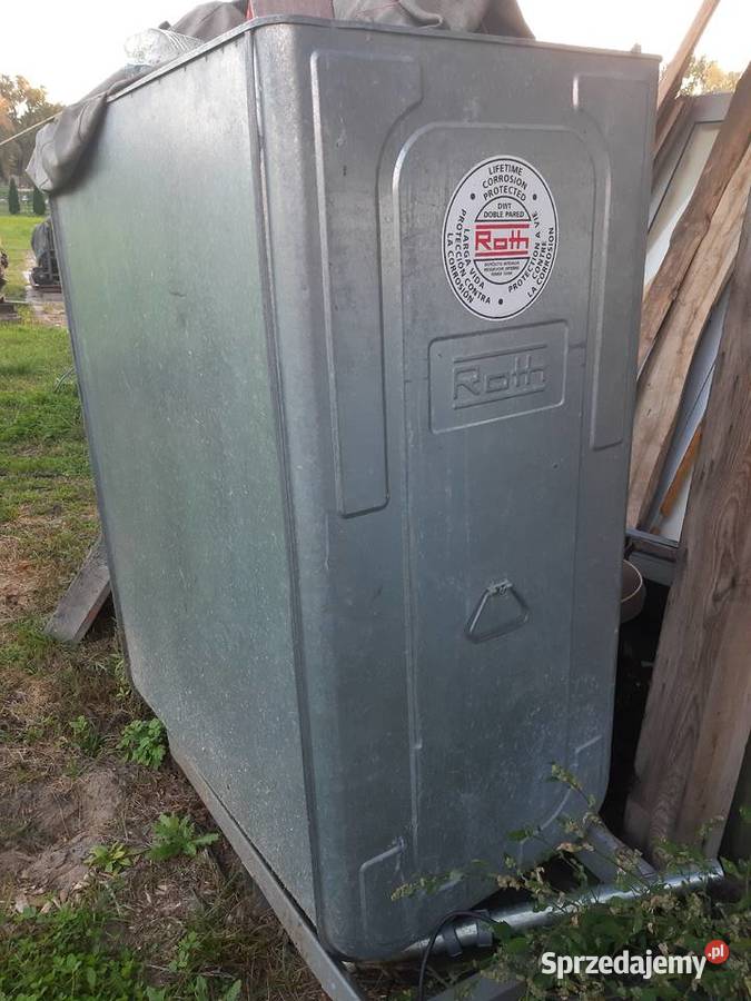 Zbiornik dwupłaszczowy na paliwo 1000 l