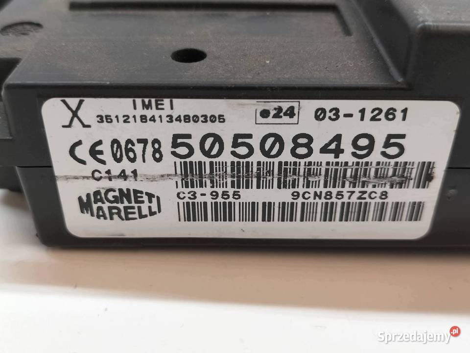 MODUŁ 50508495 Alfa Romeo Mito I 2008 Rok produkcji 2009