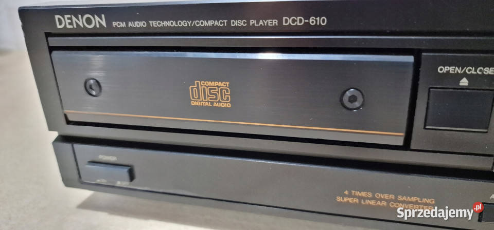 odtwarzacz kompaktowy DENON DCD 610 CD player Międzychód