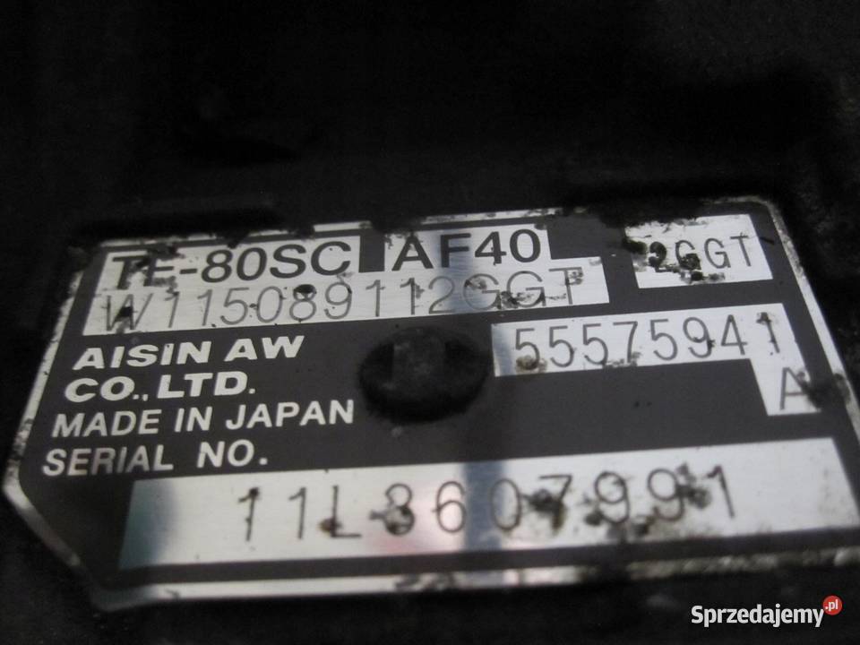 Opel ASTRA 20 CDTI 160 12R 55575941A TF80SC AF40 sprzedam