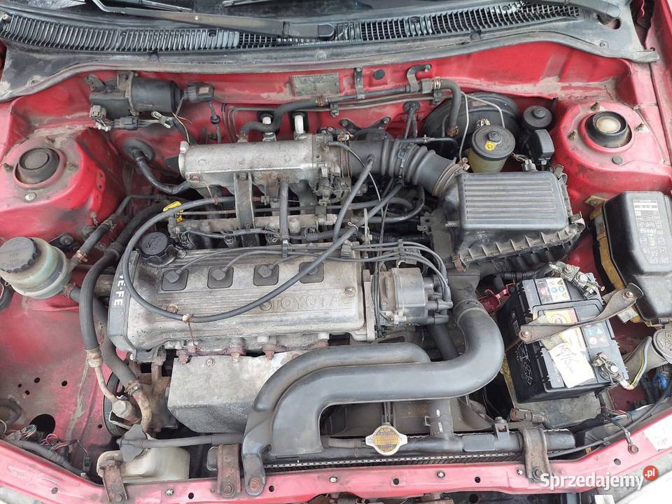 Starlet 13 75 Rok produkcji 1998 Motoryzacja śląskie Pszczyna