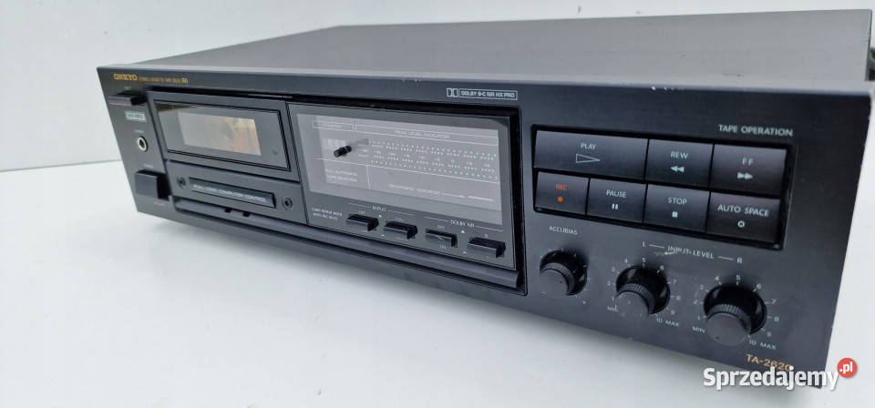 Magnetofon Onkyo TA2620 Stereo Cassette Deck wielkopolskie Międzychód