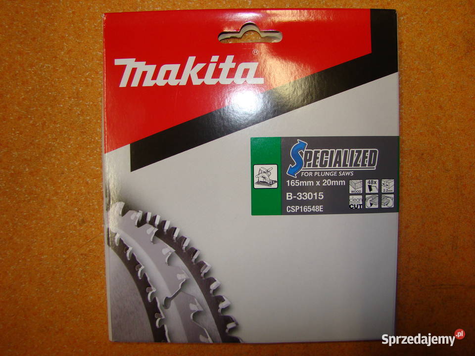 Piła tarczowa widiowa MAKITA fi 165 x 20 fi x 48 Bielsko-Biała