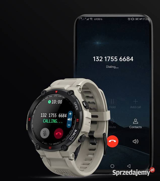 Lemfo K22 Smartwatch Puls Gra Kroki SMS NOWY Łódź