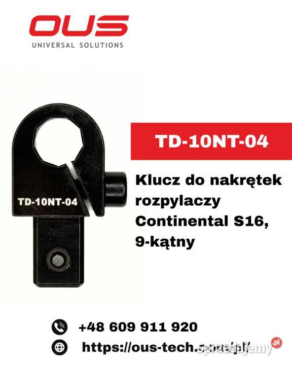 TD10NT04 Klucz nasadowy do nakrętek wtryskiwaczy Warszawa