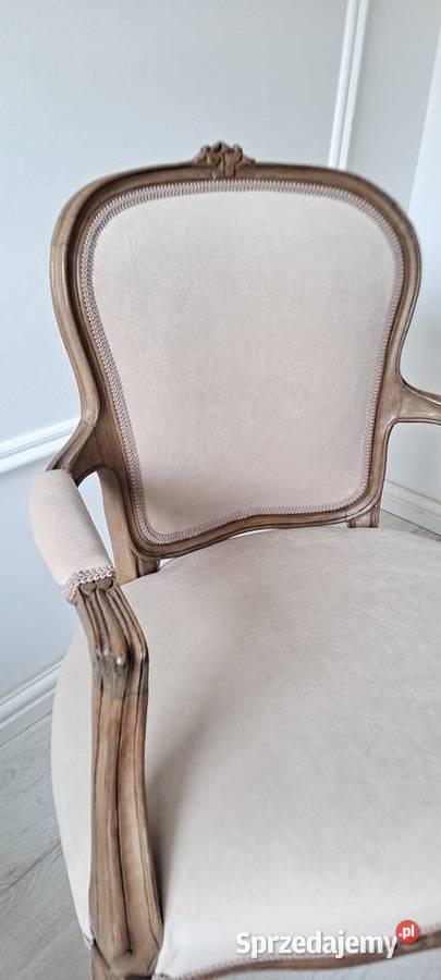 Stylowy fotel krzesło Ludwik Ludwikowski Shabby zachodniopomorskie Szczecin