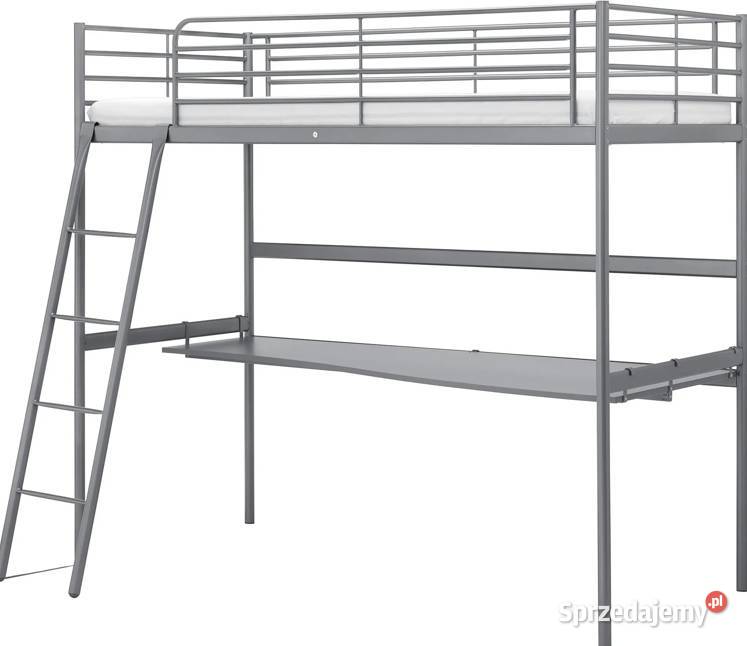Ikea Svarta Rama Łóżka Na Antresoli Z Blatem Ramy i stelaże Wrocław sprzedam