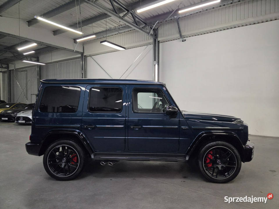 Mercedes G 63 AMG Ocean Blue G Manufaktur regulowane zawieszenie Węgrzce