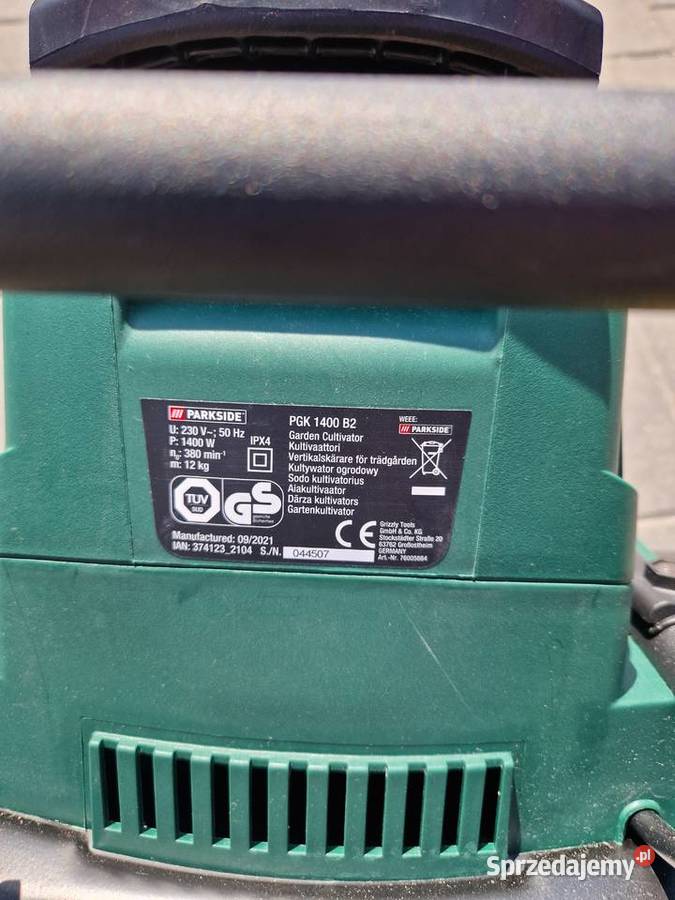 Kultywator ogrodowy Glebogryzarka PARKSIDE 1400 Głogowa
