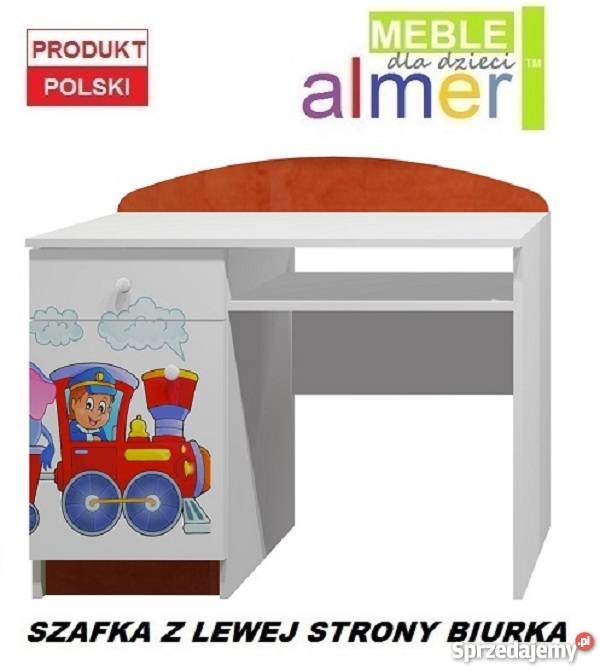 POCIĄG 5 B10 biurko dziecięce 100x50 w74 Ełk