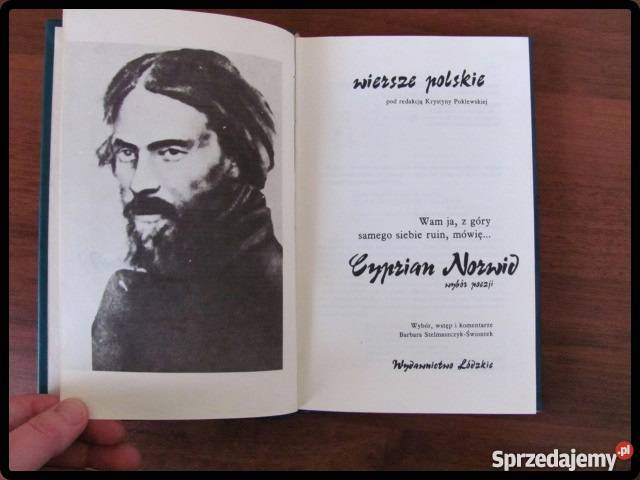 Wiersze polskie NORWID Wyd Łódzkie Proza i poezja sprzedam
