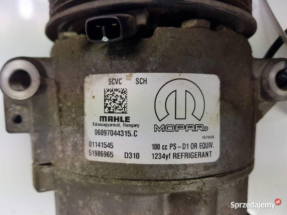 SPRĘŻARKA KLIMATYZACJI 51986969 14 FIAT TIPO II