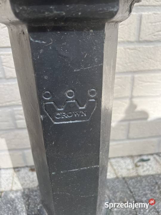 Lampa ogrodowa latarnia parkowa sygnowana CROWN Długopole-Zdrój sprzedam