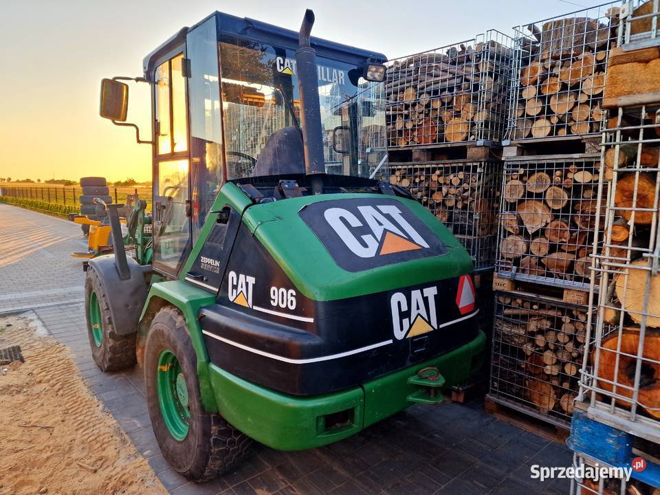 Ładowarka Kołowa CAT 906 Caterpillar Łyżka Widły Pozostałe Wieluń