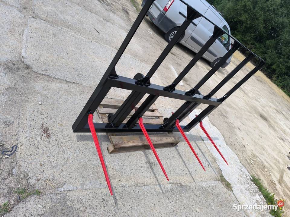 Ramka do balotów z nadstawką transport 2 3 bele nieuszkodzony Nowy Sącz