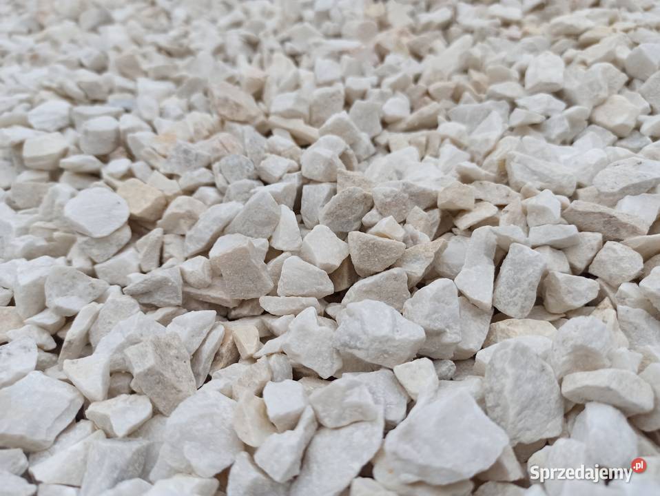 Głaz Kremowy duży Kamień Biały Marianna Kora Oświęcim