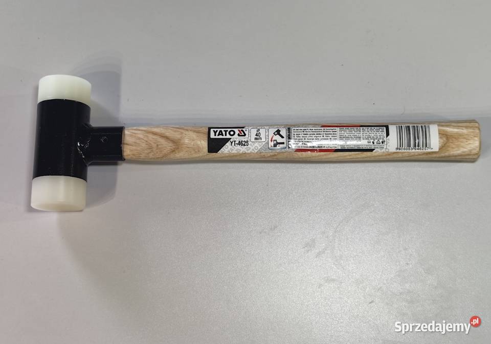 Młotek blacharski Yato bezodrzutowy 430g nowy Inczew