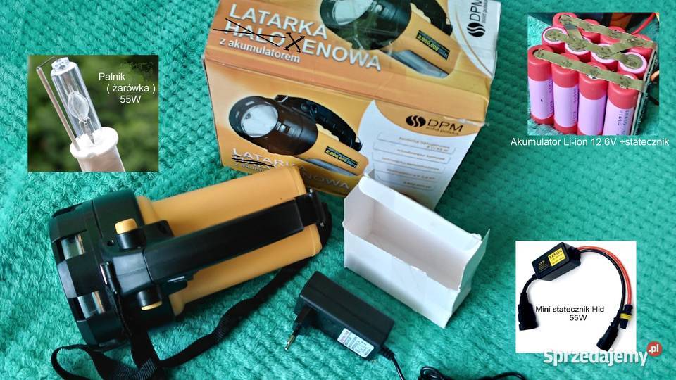 Latarka szperacz xenon Hid Okazja zachodniopomorskie Szczecinek