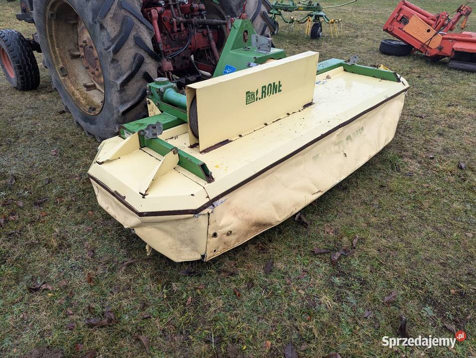 Kosiarka czołowa Krone AFA 283 RS Kuhn Claas Rotacyjne pomorskie Stężyca