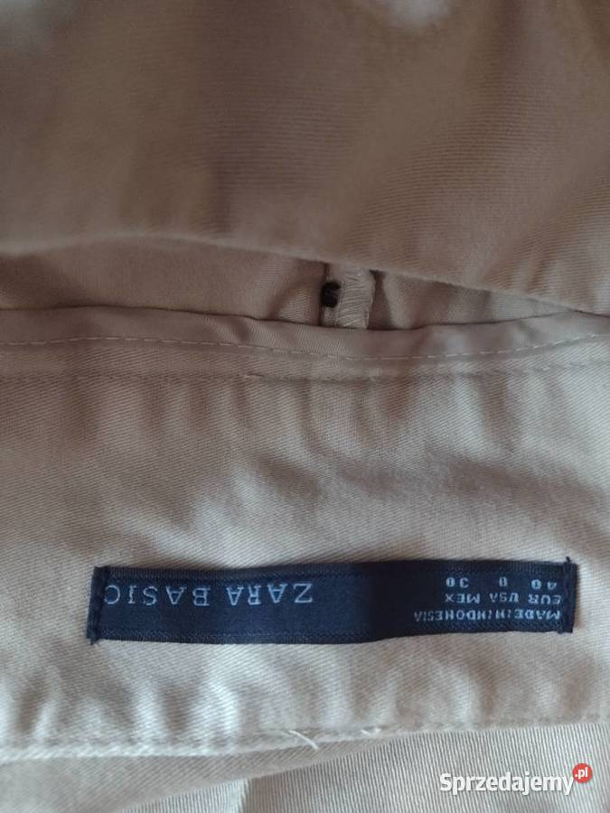 40L ZARA Ekskluzywne Spodnie biznesowe z Madrytu małopolskie Kraków