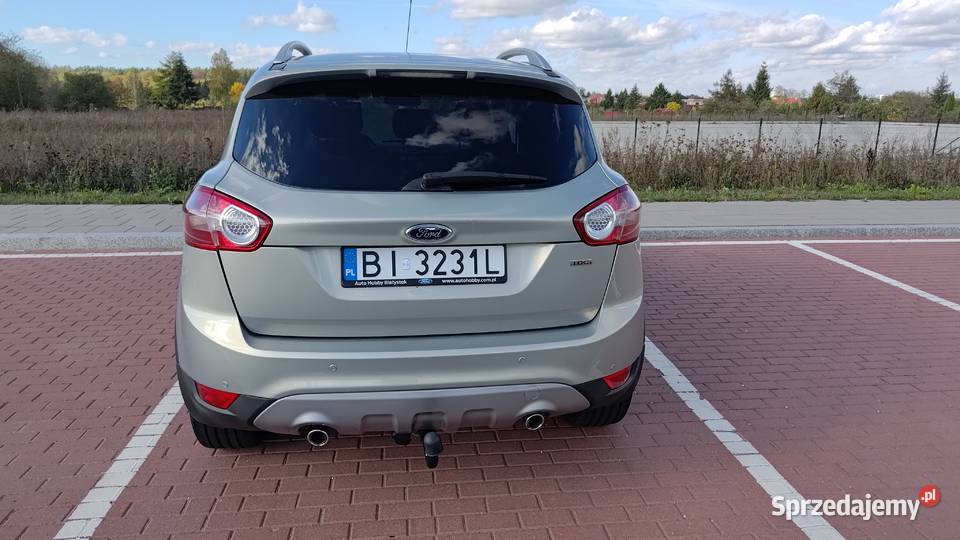 Ford Kuga 20 TDCi Titanium FWD nieuszkodzony Białystok