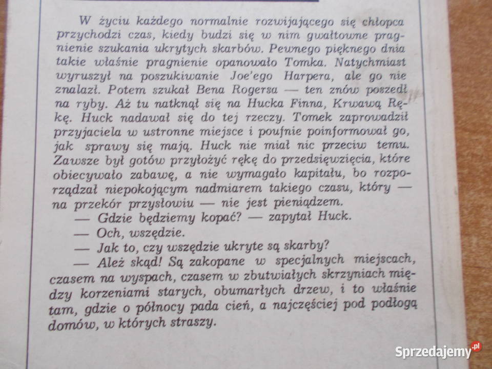 Mark Twain Przygody Tomka Sawyera