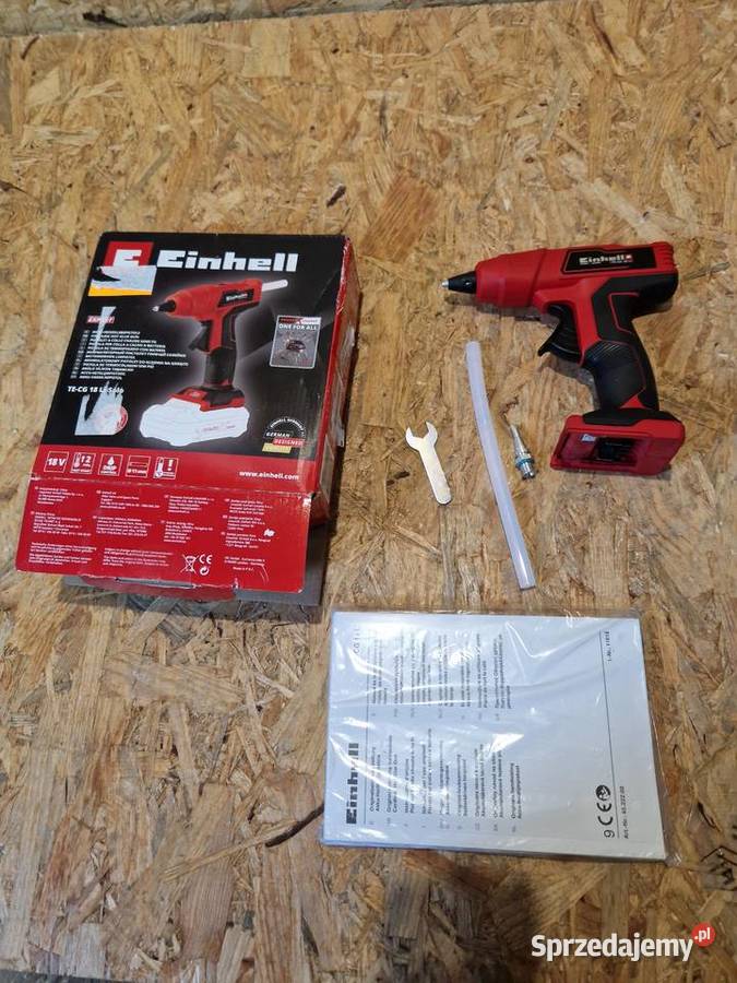 pistolet do klejenia na gorąco xch tecg18li solo Głogowa