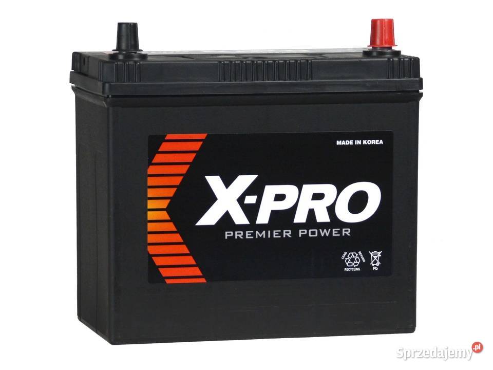 Akumulator XPRO 45Ah 430A EN Japan LewyPrawy