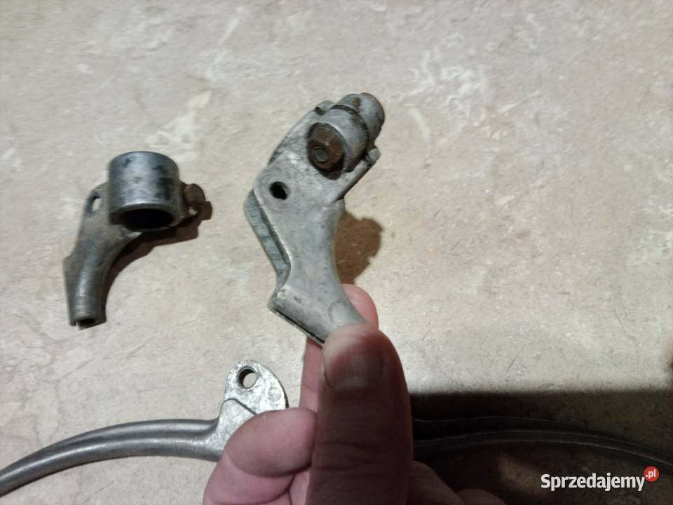 WSK komplet klamek dźwigni hamulca i sprzęgła lubelskie Piszczac