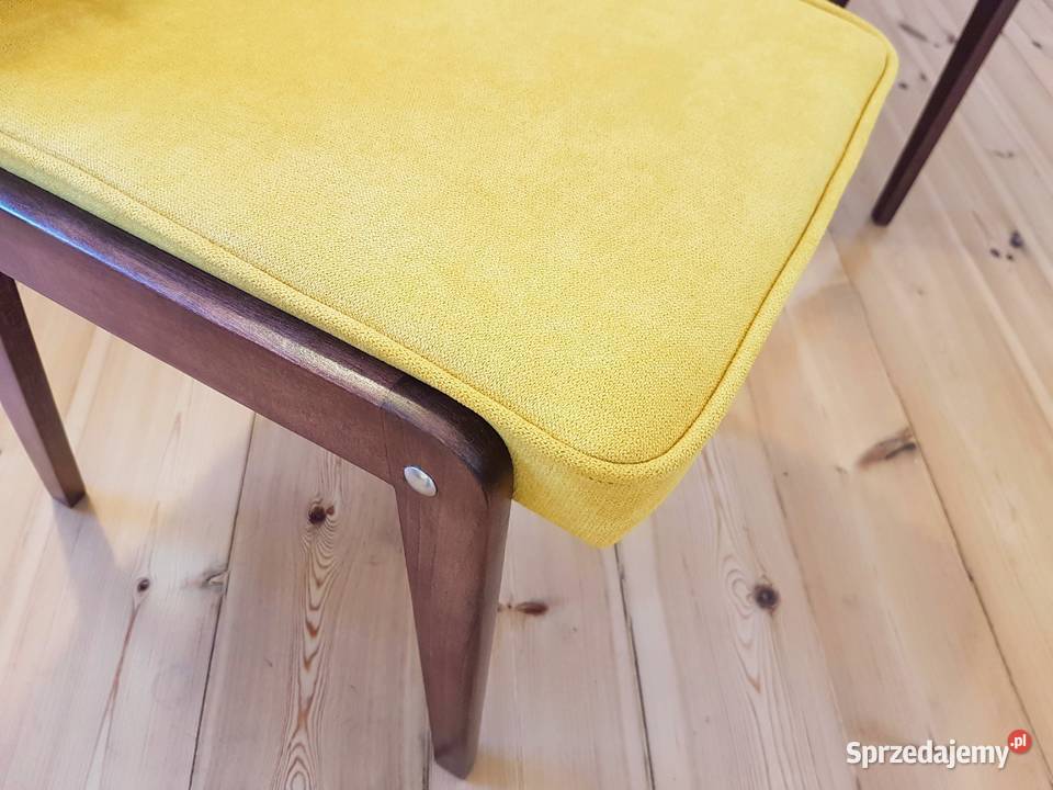 Krzesła Aga PRL projekt JChierowskiego lata 6070 Szczecin
