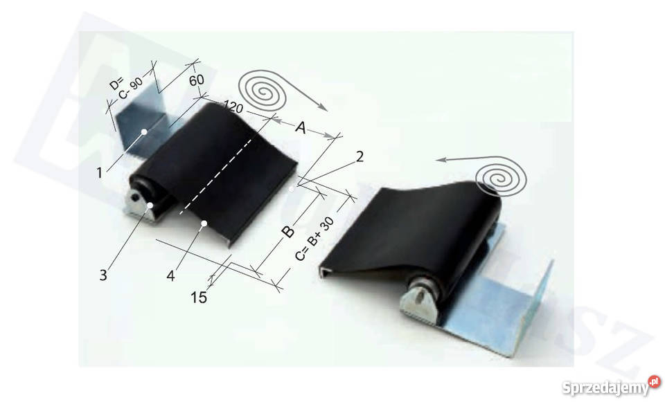 Rolosłona śruby pociągowej tokarki TUR630M Szczecin sprzedam