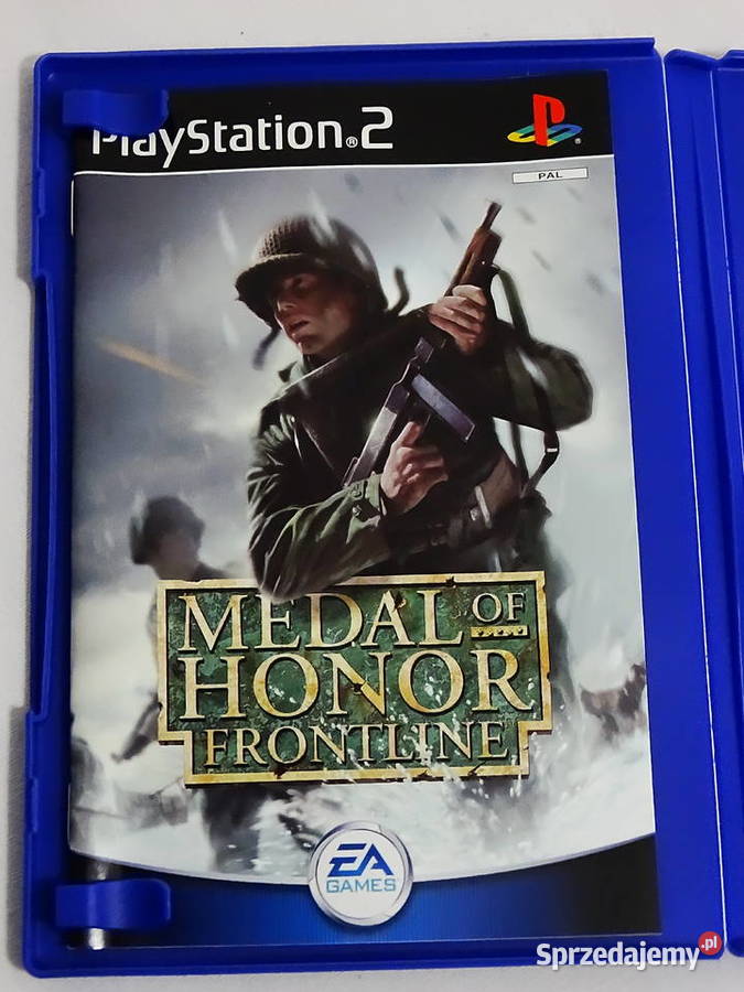 Gra 2 MEDAL OF HONOR FRONTLINE NIEMIECKA wersja Gry na konsole lubelskie sprzedam