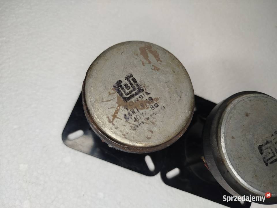 Głośniki Unitra tonsil GDWT 940 8 om do naprawy Edukacyjne