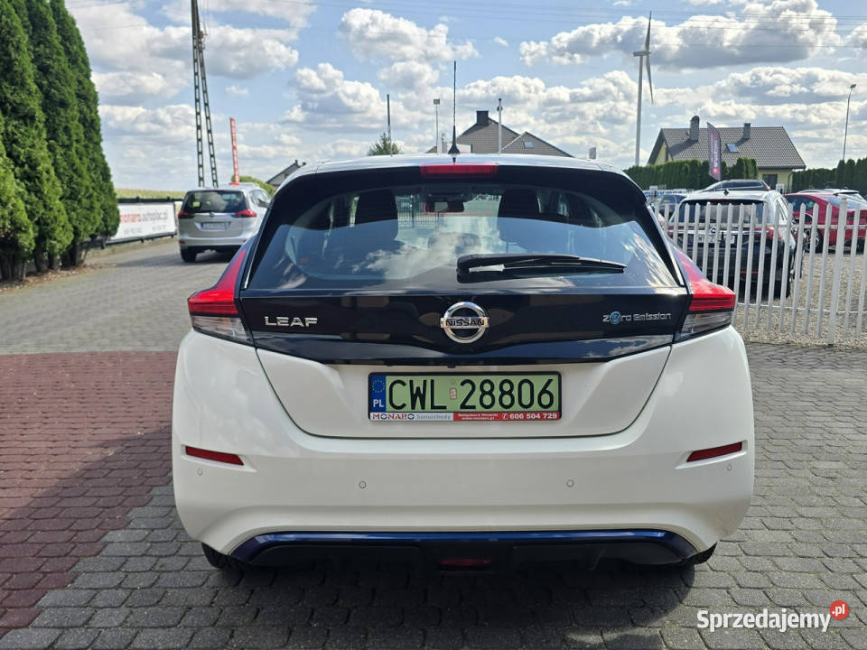 Nissan Leaf Elektryczny 40 kWh Salon Polska bluetooth Włocławek sprzedam