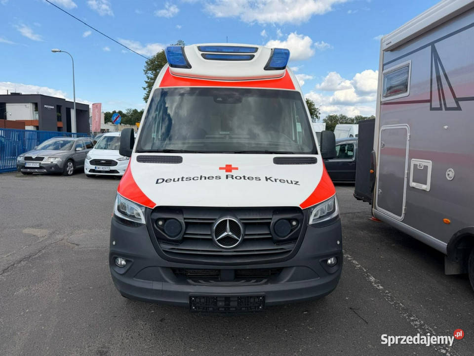 Mercedes Sprinter Sprinter 316 Karetka Ambulans skórzana tapicerka Syców