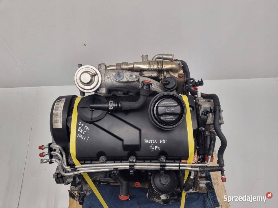 SILNIK Seat Toledo III Leon II Altea 19 TDI 105 Rudka