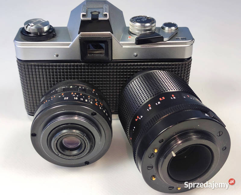 PRAKTICA PLC 3 z 3 obiektywami