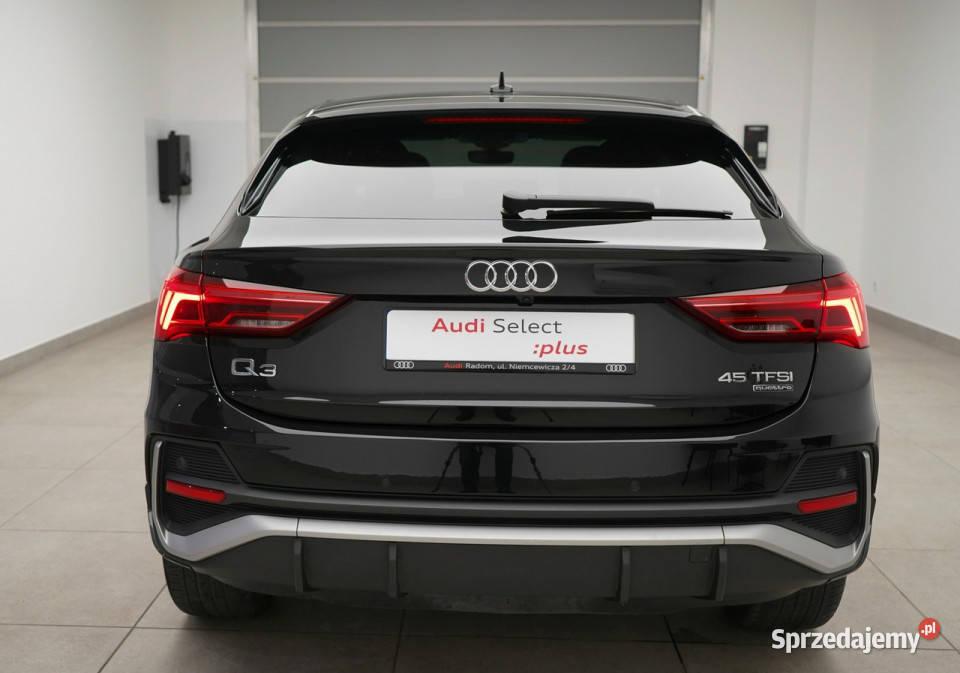 Audi Q3 Sportback 45TFSI 245 Quattro Sline bluetooth Kielce