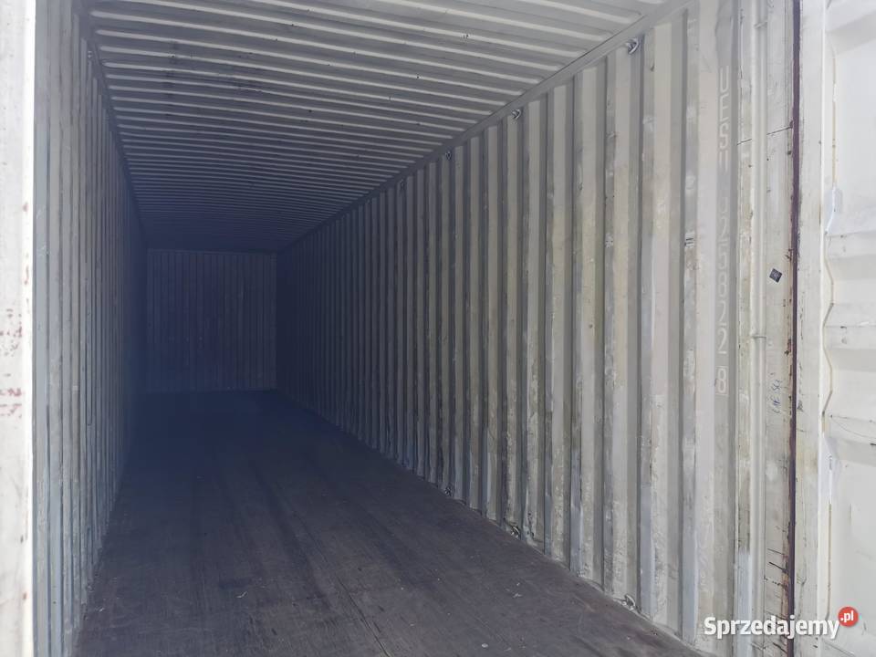 Kontener morski magazynowy 40HC 12 metrowy Magazynowanie