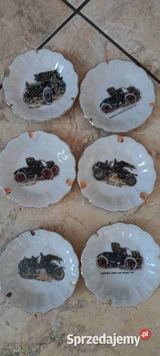 Kolekcjonerskie talerzyku z motywem starych