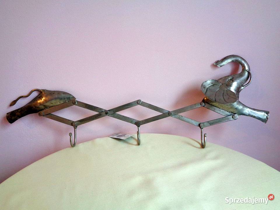 Wieszak metalowy rękodzieło Indie inny kolor Toruń