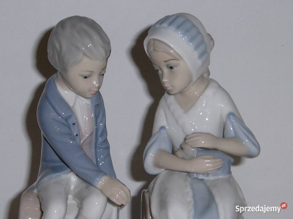 CASADES Figurka porcelanowa Hiszpania Łódź