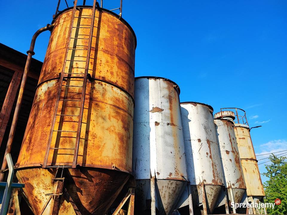 Zbiornik silos na zboże cement dolnośląskie Chojnów sprzedam