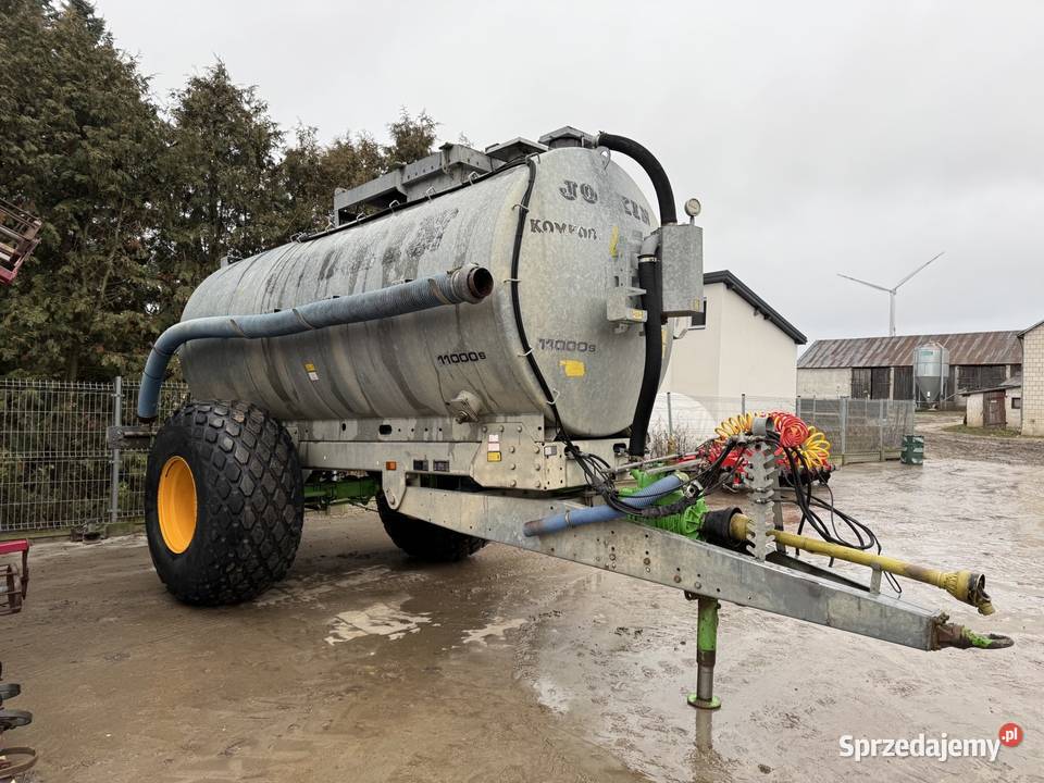 Joskin 11000S Wóz asenizacyjny beczka Berezówka sprzedam