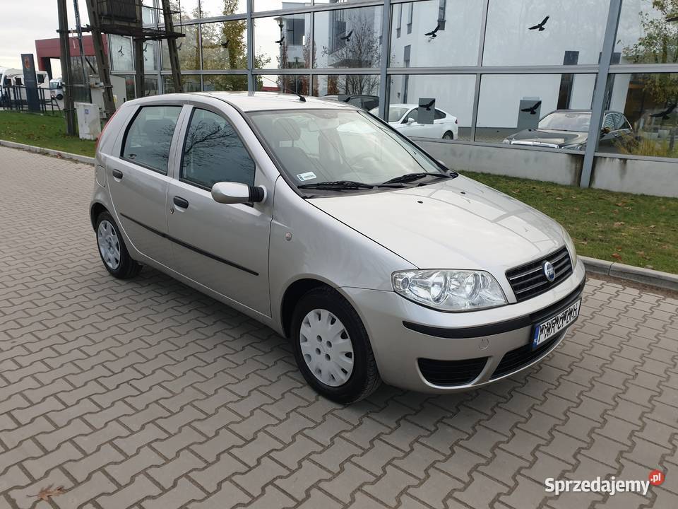 Fiat Punto 12 Benzyna 2004 Automat 5 d Wspoma CD Poznań