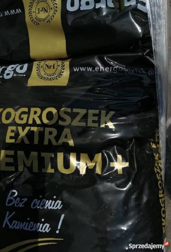 Ekogroszek extra premium 26-28 Mj/kg-Worek 25 kg.