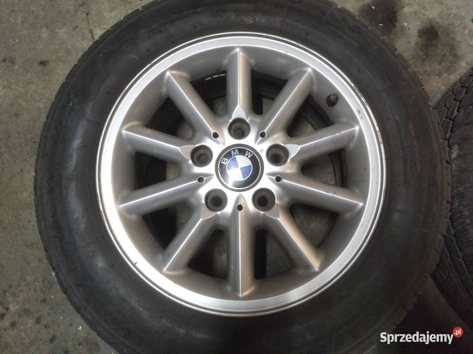 Koła Aluminiowe BMW 5x120 r15 z oponami zimowymi Radzyń Podlaski sprzedam