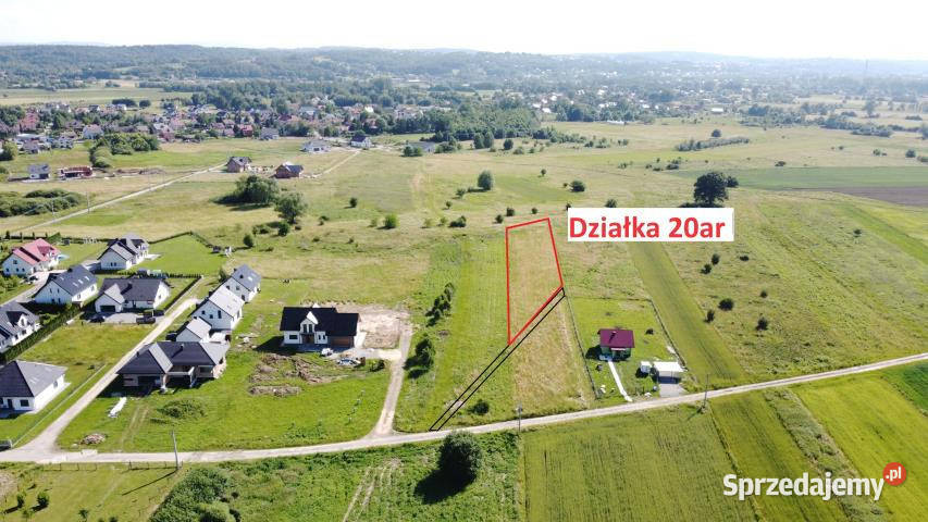 Grunt Krzeczów 2000m2 sprzedam