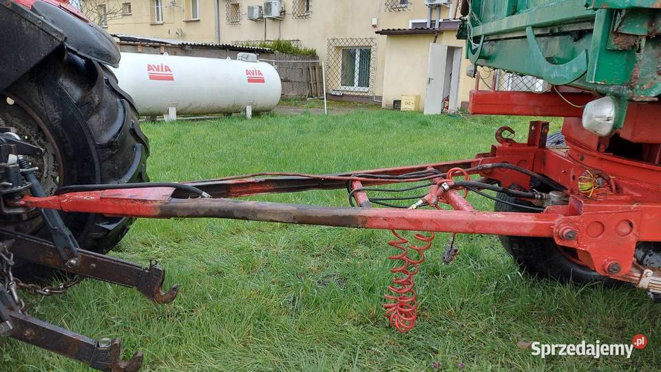 Przyczepa rolnicza BSS 1010H Ładowność do 105 uszkodzony